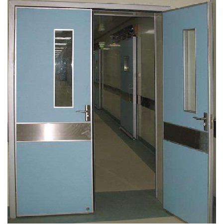 Clean swing door